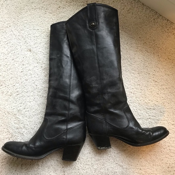 Black Frye Boots - Picture 3 of 9